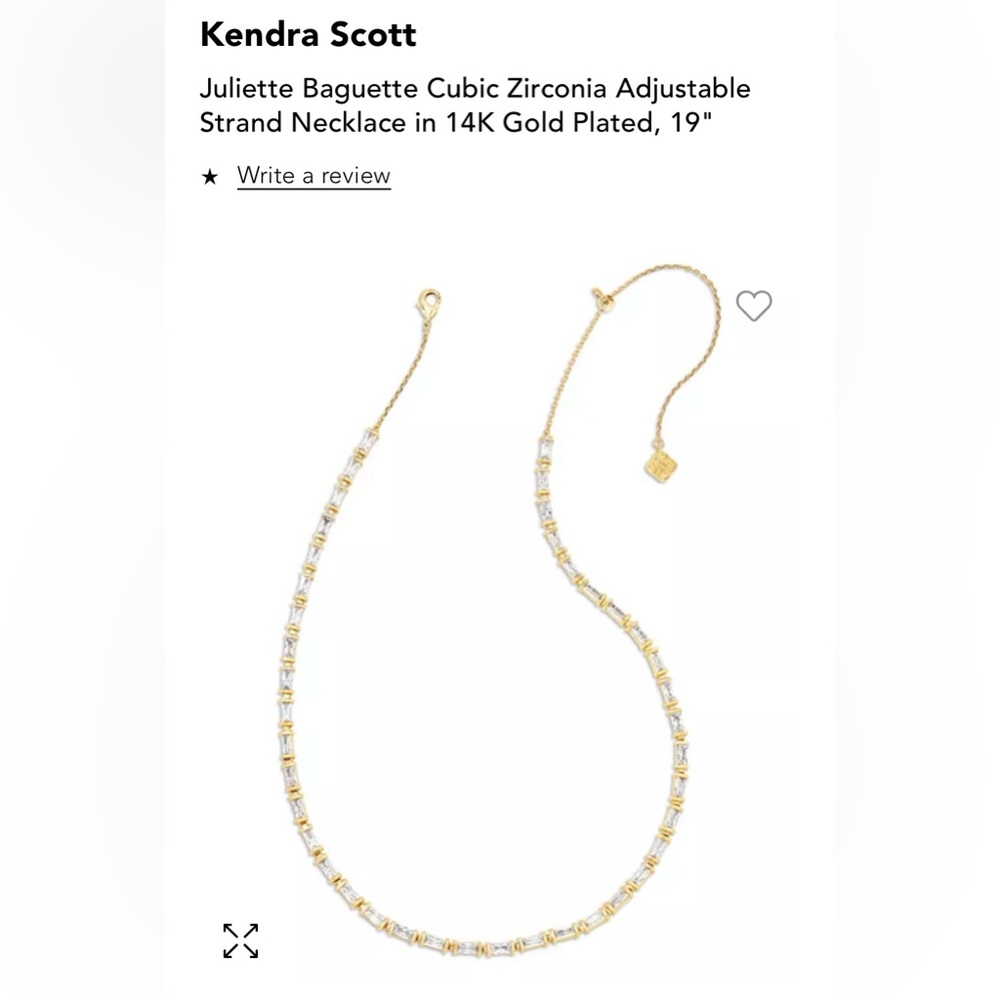 Kendra Scott Adjustable Strand Necklace